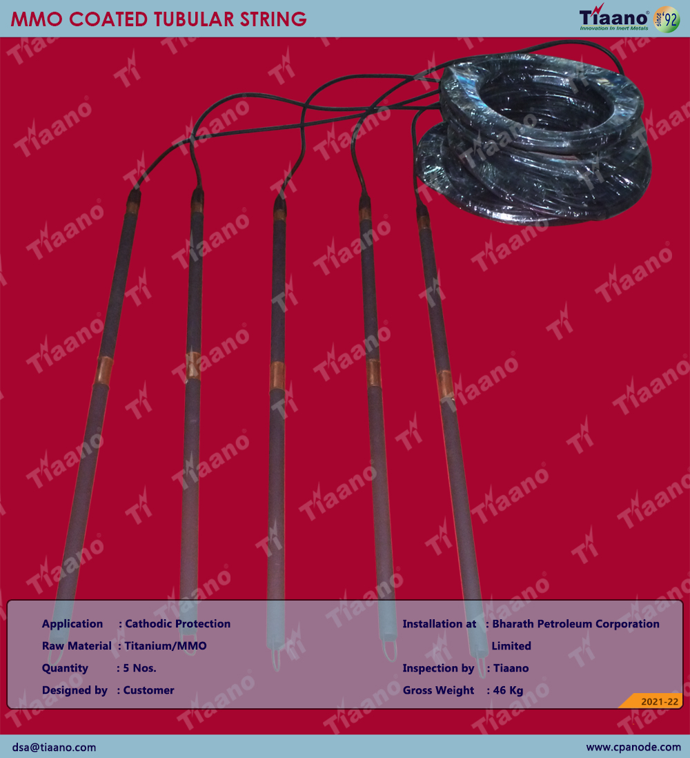MMO Tubular Anode