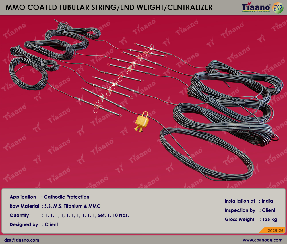 Impressed Current Cathodic Protection (ICCP) Anodes | MMO Coated ...